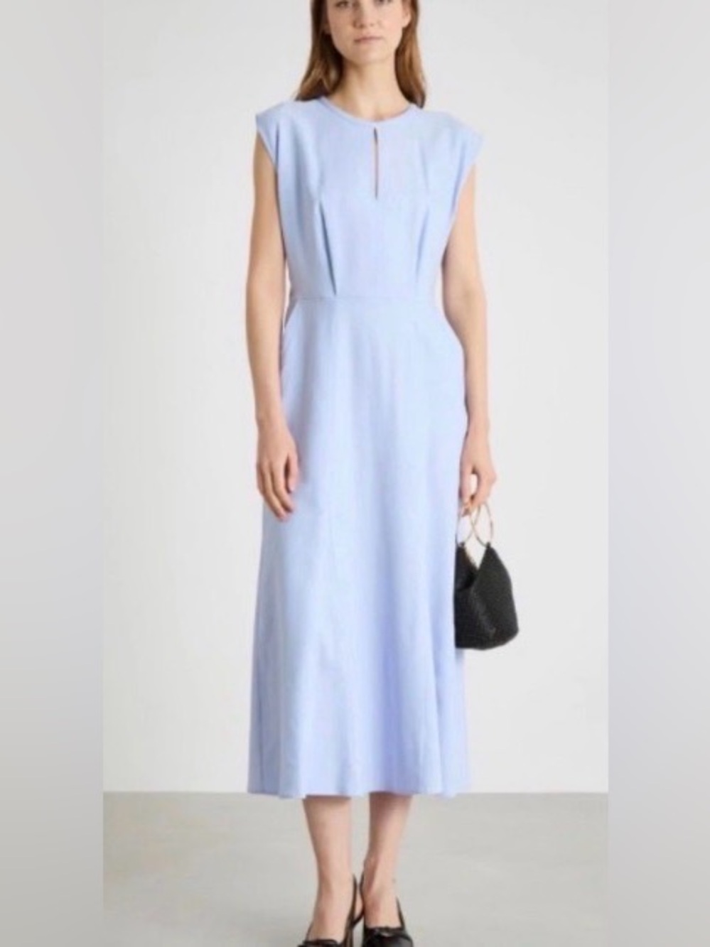 Marella Crema Midi Dress, Tailored Day Dress, NWOT, Size 10